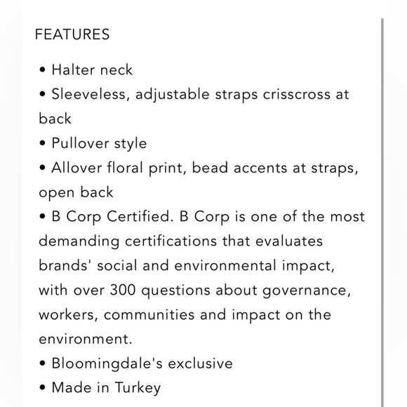 FARM Rio Off White Maxi Dress with Floral Print and Beaded Neck Strap - Picture 7 of 7